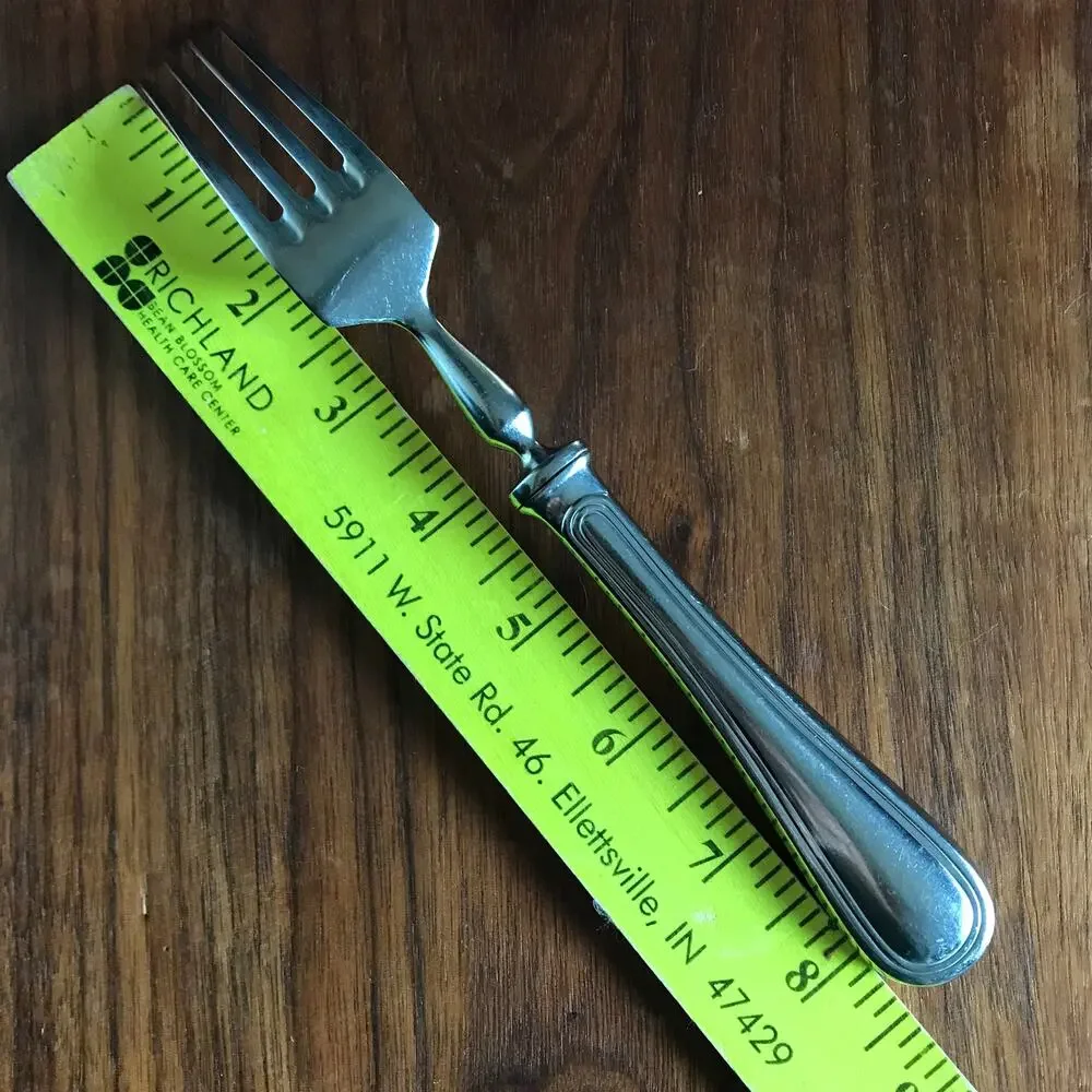 Williams Sonoma WSF15 Stainless France Glossy Silverware Single Dinner Fork